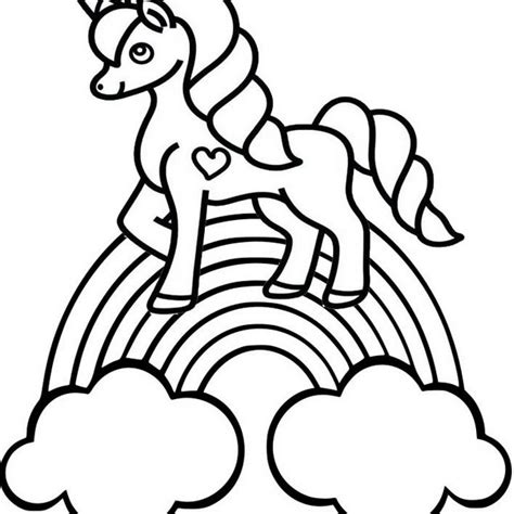 unicorn jumping coloring page  printable coloring pages  kids