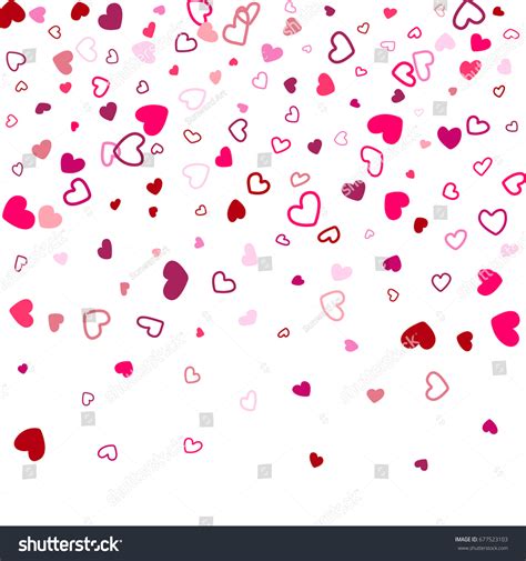heart shape outline love background vector stock vector royalty free