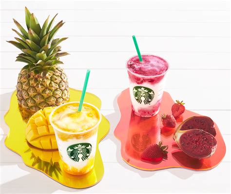These New Starbucks Drinks Taste Like A Tropical Vacation And Will