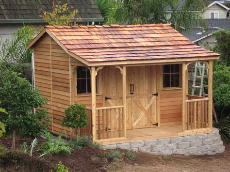 ranchouse backyard sheds prefab guest cottage kits  sale cedarshed usa