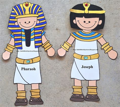 printable joseph interprets pharaohs dream craft