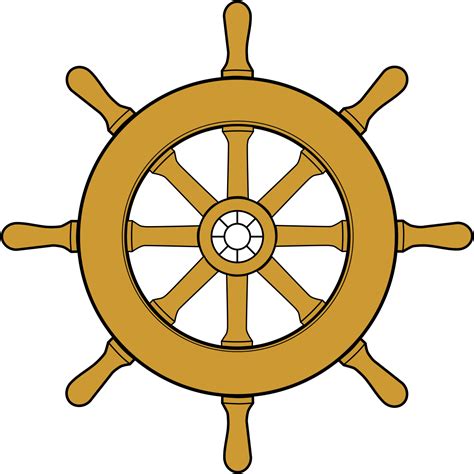boat wheel cliparts high quality images   nautical designs