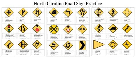 north carolina road sign practice test north carolina dmv creative