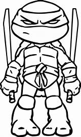 Donatello Coloring Pages Tmnt Getcolorings Ninja Turtles Teenage Mutant sketch template