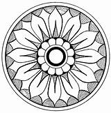 Medallion Clip Clipart Medallions Ornamental Mandala Coloring Pages Crayon Antique Flower Graphics Fairy Graphic Printable Vintage Cliparts Orn Designs Colouring sketch template