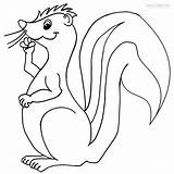 Skunk Coloring Pages Printable Print Cool2bkids Results Kids sketch template