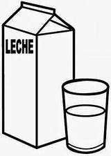Leche Lácteos sketch template