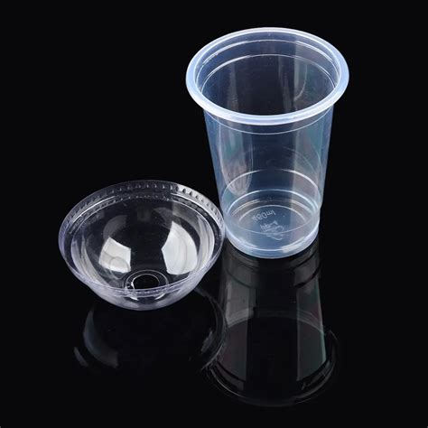 buy wholesale ozml plastic cup disposable drink cups tea cupwith lids