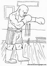 Boxing Boxen Ausmalbild ähnliche sketch template