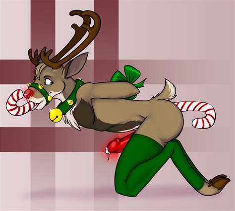 rule 34 christmas reindeer rudolph tagme 632530