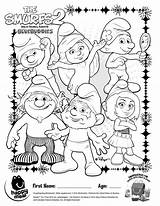 Smurfs Coloring Pages Mcdonalds Smurf Meal Happy Sheets Christmas Bluebuddies Sheet Activities Printable Toys Colouring Activity Movie Color Mcdonald Kids sketch template