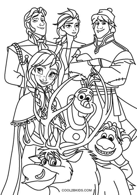 frozen characters coloring pages halloween