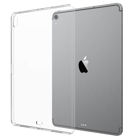 luvvitt ipad pro  case clarity flexible tpu slim  light  cover  apple ipad pro