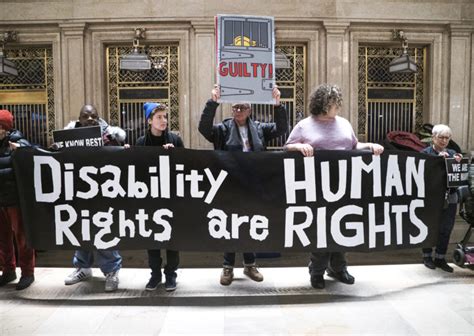 disabled people have had the legal right to live in their communities