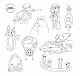 Ghibli Studio Tattoo Tattoos Tatuaje Choose Board sketch template