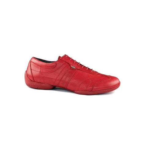 fashion red sneakers  men red leather dance shoes  men