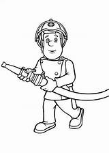 Sam Fireman Coloring Pages Fun Kids sketch template