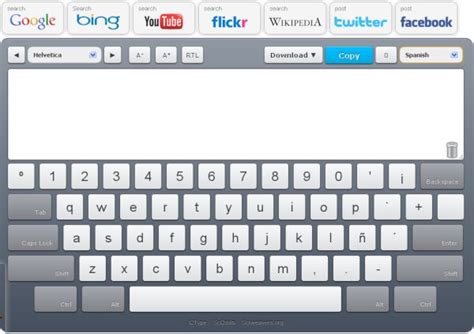 i2type teclado virtual para dispositivos táctiles soft and apps