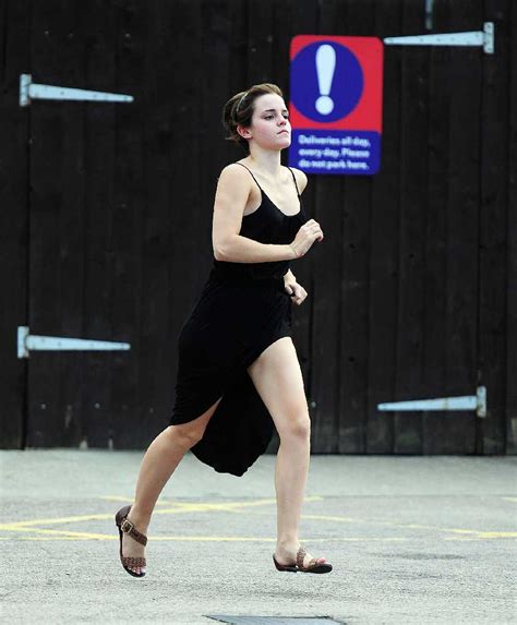 naturally bikini emma watson upskirt white panty with long black dress at london