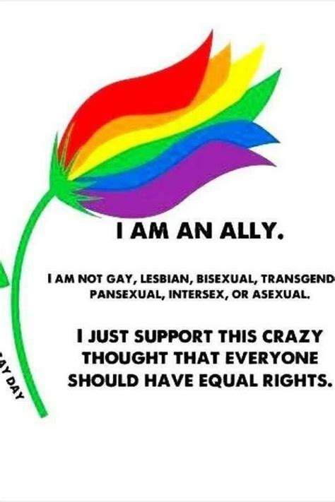 i am an ally gay rights pinterest safe place