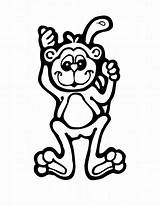 Monkey Coloring Pages Printable Colour Monkeys Print Cartoon Kids Drawing Wallpaper Abies Para Animal Library Clipart Colorear Bestcoloringpagesforkids Changos Dibujos sketch template