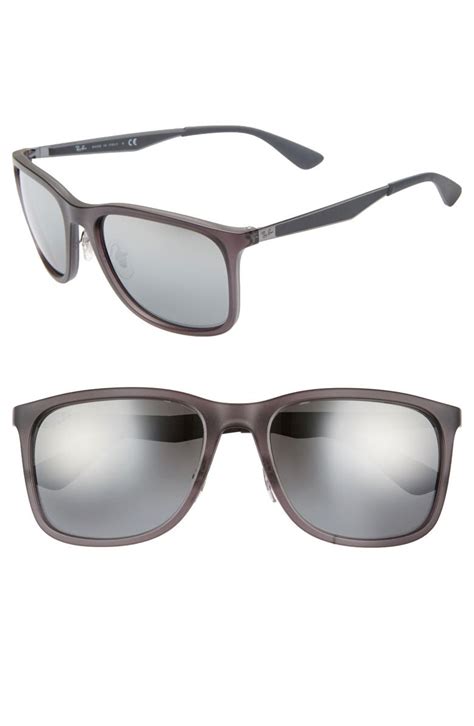 ray ban 58mm square sunglasses nordstrom