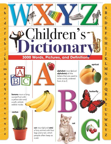 childrens dictionary  words pictures  definitions