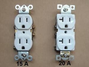 duplex receptacle outlet plug    amp white ebay