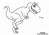 Dinosaur Bubakids Tyrannosaurus Dinosaurier Ausdrucken Dinosaurus Kleurplaten Artikel Thesaurus sketch template