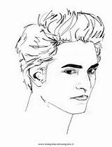 Robert Pattinson Disegno Colorare Misti Malvorlagen Ausmalen sketch template