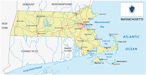 Map Of Massachusetts