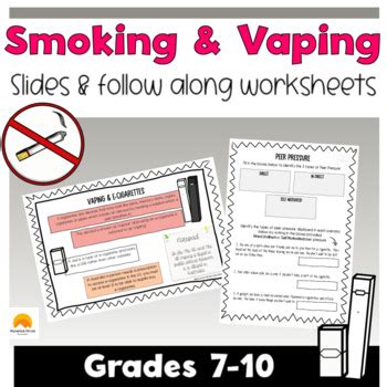 smoking  vaping grades    maverick minds education tpt