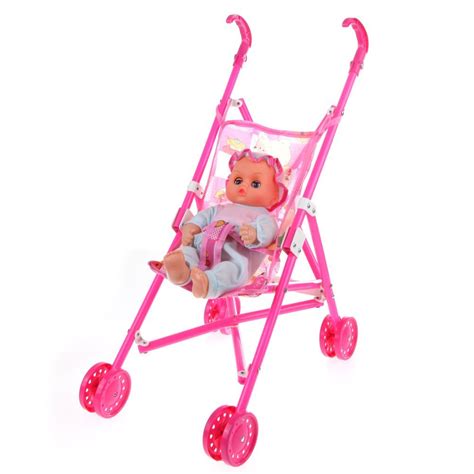 Buy Abwe Dolls Buggy Stroller Pushchair For Garden