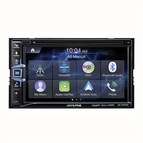 alpine ine whd   multimedia receiver  gps navigation breakers stereo  performance