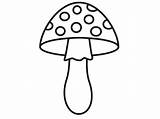 Mushroom Coloring Trippy Pages Printable Library Clipart Books Popular sketch template