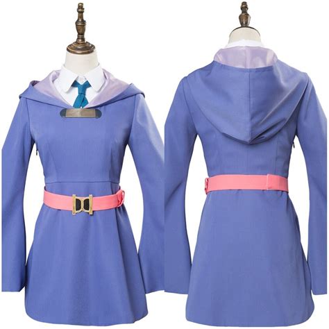 Little Witch Academia Atsuko Akko Kagari Uniform Dress Cosplay Costume
