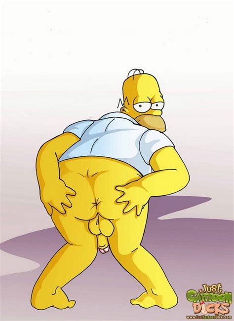 simpsons gay just cartoon dicks