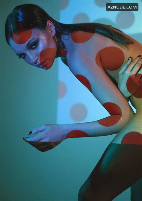 Ana Tomouanu Shows Her Beautiful Shapes In Color At A