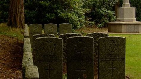 war graves commission highlighted bbc news