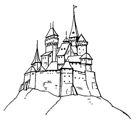 disney castle  printable disney coloring pages kentscraft