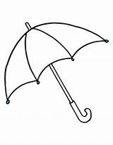 Umbrella Coloring Small Pages Kids sketch template