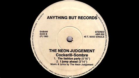 neon judgement the fashion party 1983 youtube