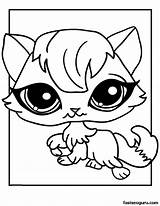 Coloring Pet Shop Littlest Print Kitten Pages Girls Printable Color Little Kids Cat Drawings Sheet Para Colouring sketch template