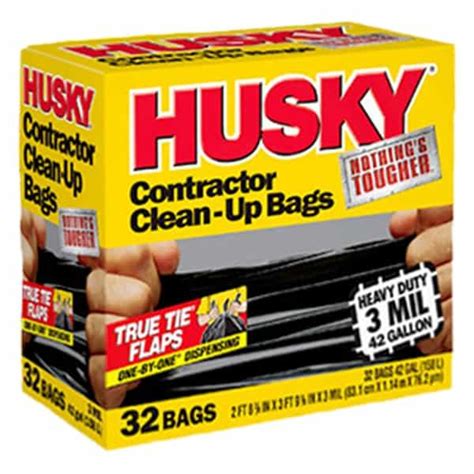 Husky Contractor Bags 42 Gal 32 Pcs Box First Atlanta Flooring