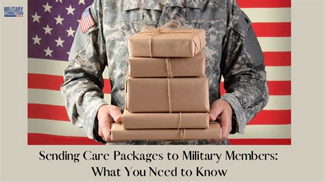 sending care packages      military connection