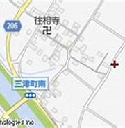 Image result for 彦根市三津町. Size: 180 x 99. Source: www.mapion.co.jp