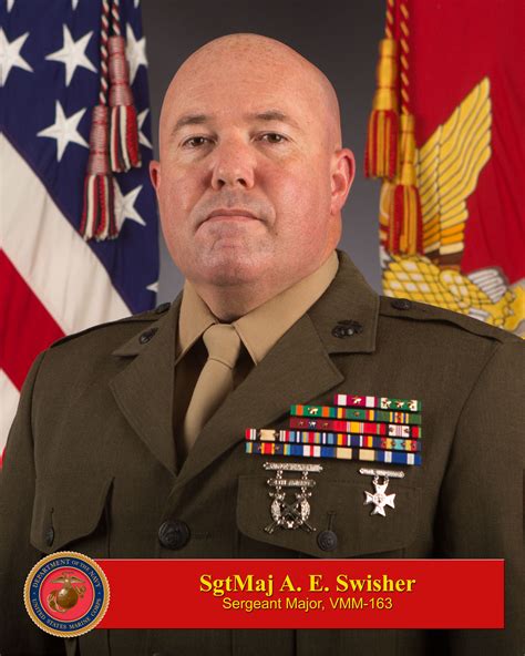 Sergeant Major Andres E Swisher 3rd Marine Aircraft Wing Biography