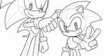 Sonic Generations Pages Coloring Template sketch template