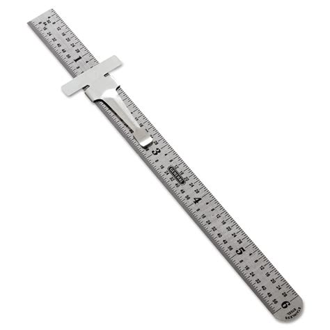 general precision stainless steel ruler standardmetric