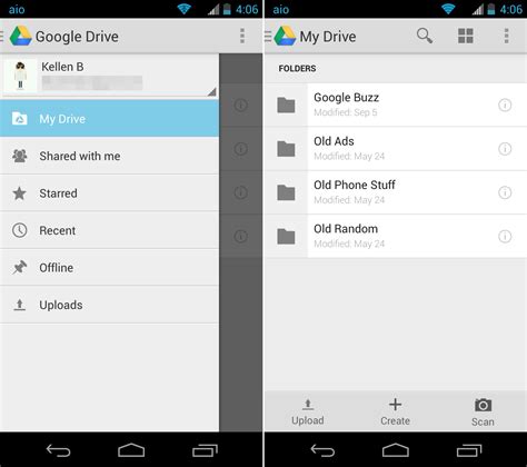 google drive  update finally rolling  features pull  refresh easier uploads